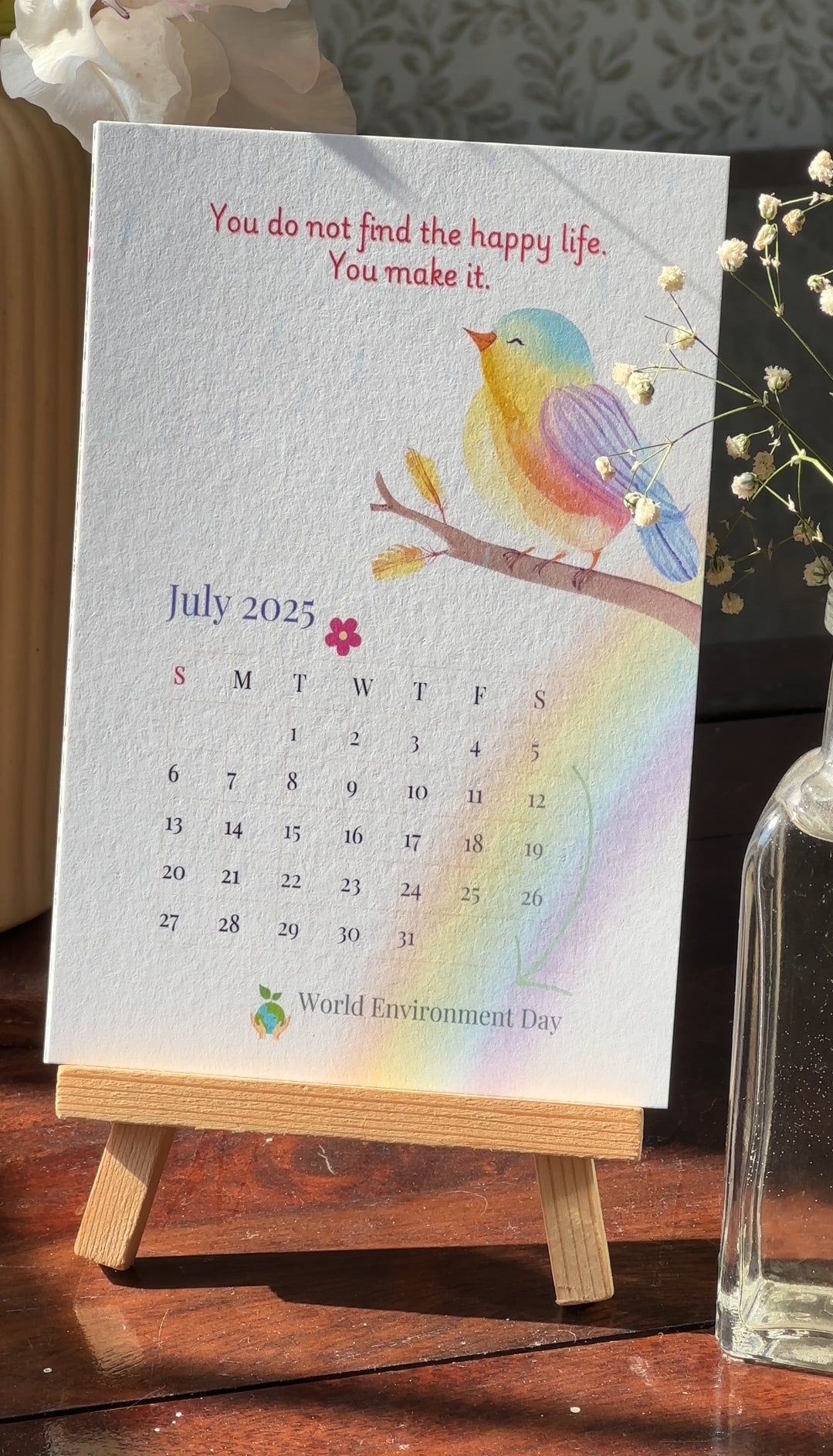 Bird Duniya 2025 Calendar – Feathers & Dreams